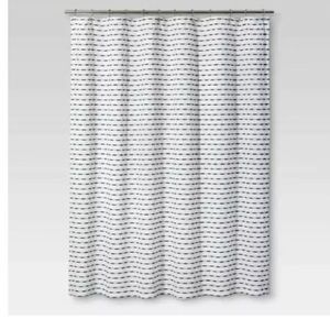 NWT Project 62 Blue Circles Shower Curtain